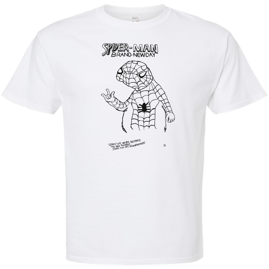 Canadian Spooder-Man Movie Poster T-Shirt