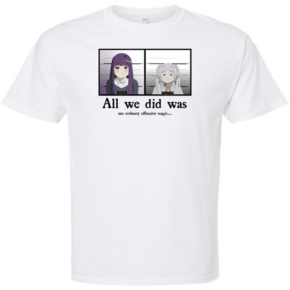 Frieren Ordinary Offensive Magic T-Shirt