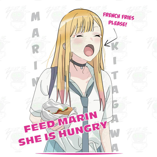My Dress-Up Darling Marin Kitagawa Fries Please T-Shirt